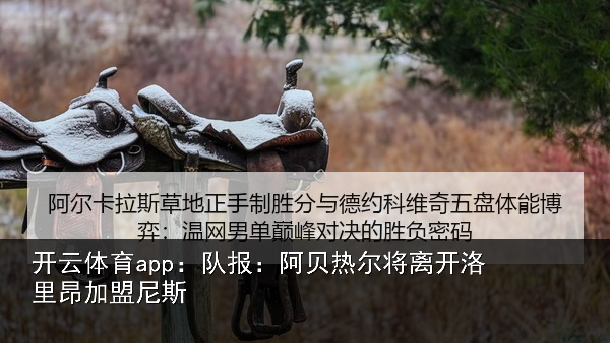 开云体育app:队报相关情况里昂加盟尼斯
